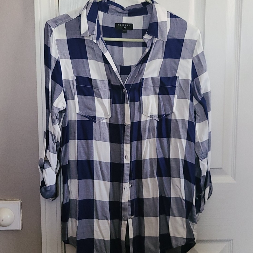 Checkered blouse